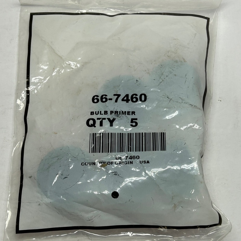 Toro 66-7460 Bulb Primer 5 Pack for Lawn Mowers and Snow Blowers USA Made